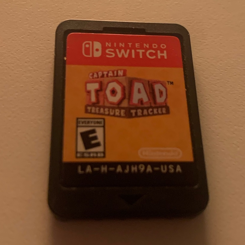 Caption toad treasure tracker Nintendo switch game